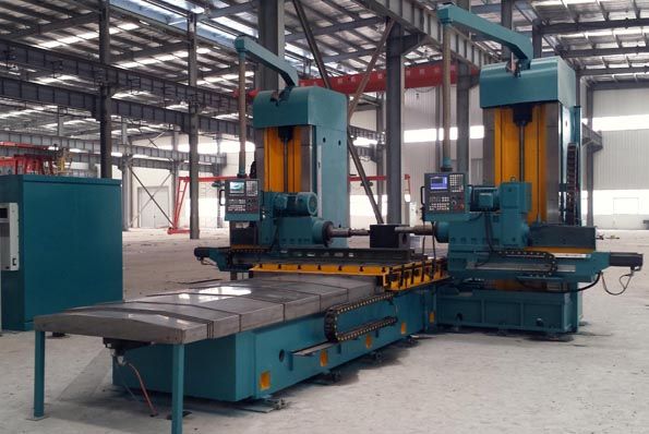 數控五軸雙立柱鏜牀(chuang)